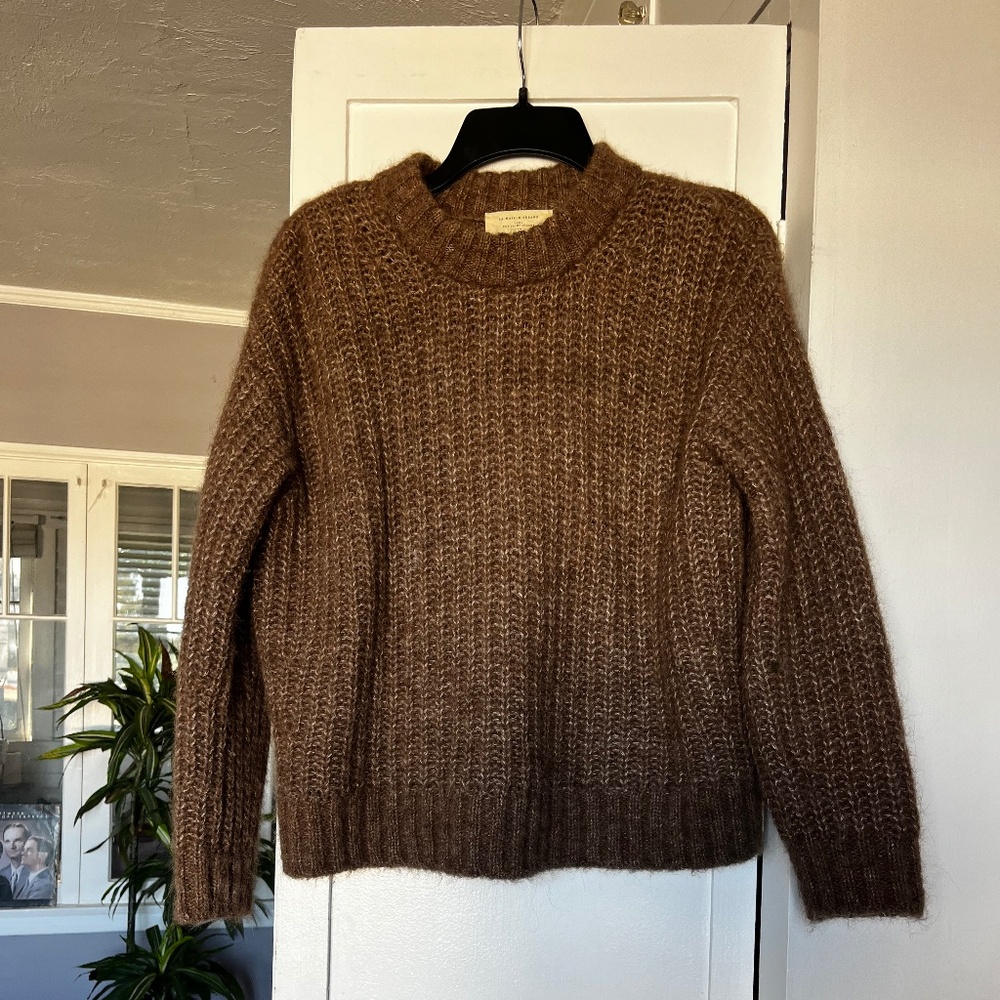 Sezane Chunky Knit Sweater